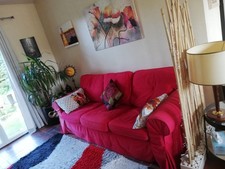 Canapé dehoussable Rouge Ikea