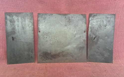 Antique smooth clock doors - smooth,