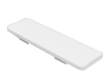 Plaque cache numéro blanc MBK