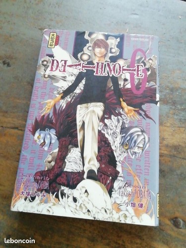 Manga death note tome 6 - bd,