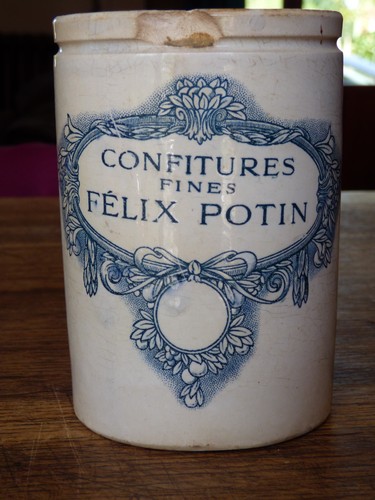 Pot confitures ancien felix - pot,