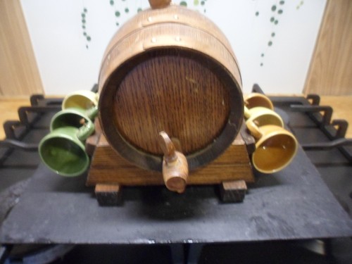 Petit tonneaux alcool avec - tonneaux, 6