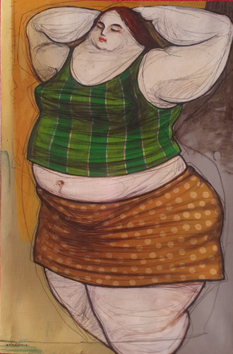 Acrylique orig sign - , anas