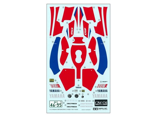 Autocollants tamiya pour - autocollants, 1/12