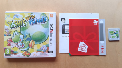 Yoshi new island 3ds - island,