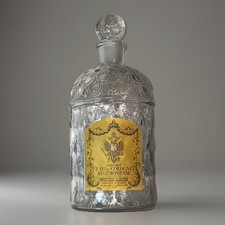 Ancien flacon  vide abeilles