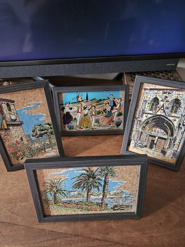 Lot très joli tableau carte - tableau, ,carte