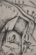 Pierre GUASTALLA: Peau d'Ane, original signed engraving