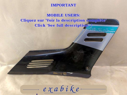 Cache lateral droit pour - cache, honda