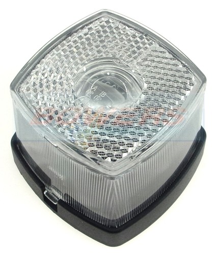 Hella white clear front - clear,