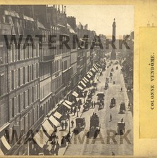 Stereoview - PARIS - Instantaneous - Colonne Vendôme