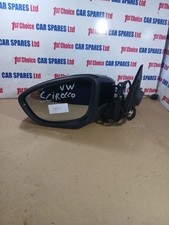 volkswagen scirocco coupe gt mk3 2011 PASSENGER LEFT black wing door mirror