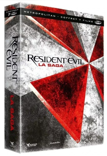 Coffret bluray resident evil - coffret,