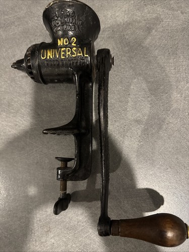 Rare ancien hachoir moulin - ,