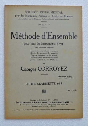 Ancienne méthode ensemble - ,