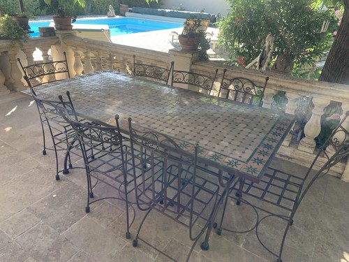 Table chaise terrasse - et,