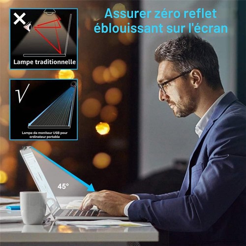 Lampe bureau moniteur led - bureau,