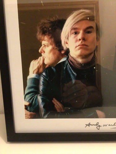 Andy warhol rares photo jr - andy,