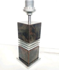 LAMPE VINTAGE CHROME ET METAL