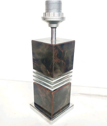 Lampe vintage chrome metal - vintage, et
