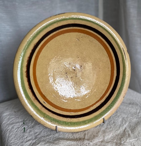 Plat terre vernissée - plat,
