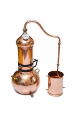 Alambic en cuivre avec colonne
