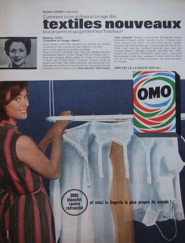 Publicité presse 1962 omo - 1962,