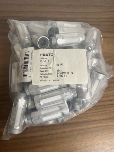 Festo 6842 silencer muffler - festo,