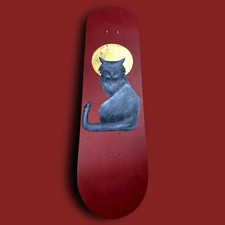 Planche à roulettes murale en