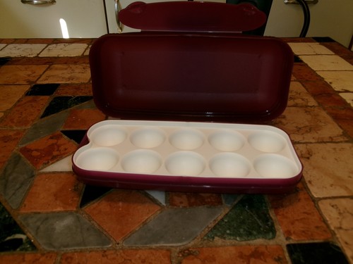 Tupperware boite oeufs - tupperware, oeufs/