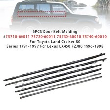 6PCS Door Belt Molding Pour