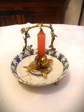 Rare Bougeoir coupelle en