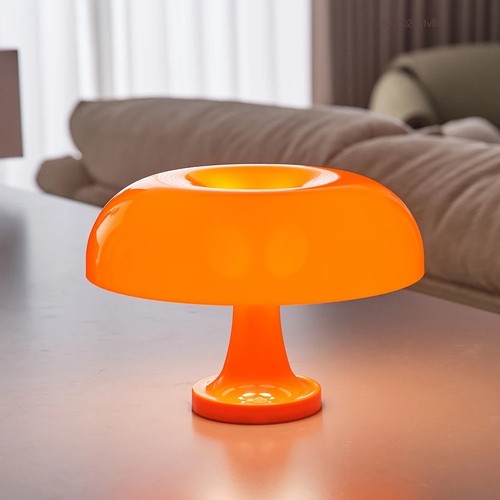 Lampe champignon minimaliste