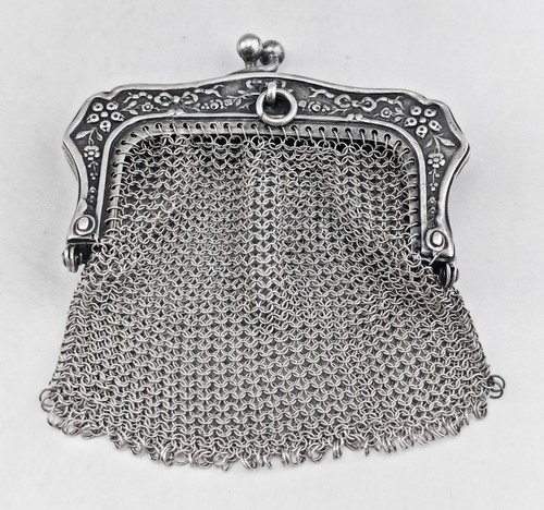 Ancienne bourse argent - ancienne, en
