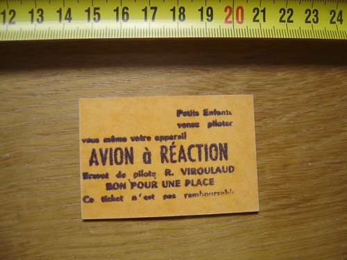 Jeton carton billet ticket - jeton,