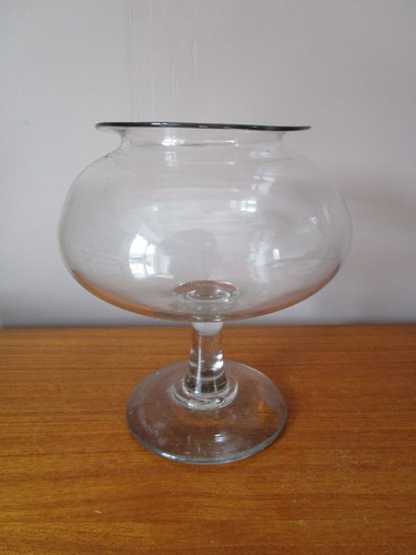Bocal sangsues verre - à,