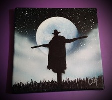 Spray Art - Toile 20x20 : The Jeepers Creepers
