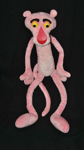 Peluche doudou panthère rose