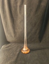 Splendide soliflore  Vieux Rose En Cristal Nouvelle Cristallerie Surgeraise