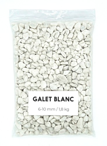 Galet blanc 8kg - galet,