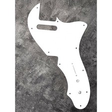 Pickguard fin Blanc 1 ply pour