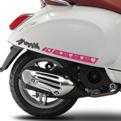 Autocollants coeurs - 2,