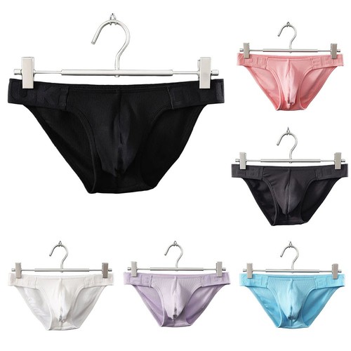 Slip tanga côtelé homme