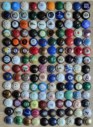 140 plaques muselet de - plaques,