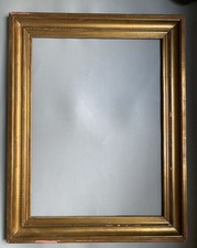 cadre Ancien Doré Style XVI  Napoléon III XIX  Tableau 20P 73 x 54 À Restaurer