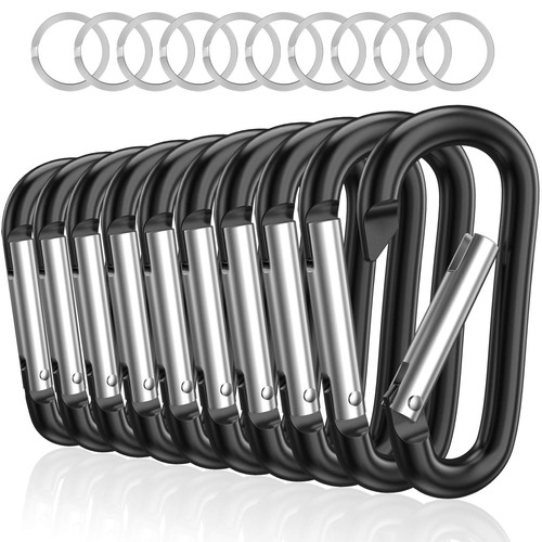 Aluminum carabiner d - 3",
