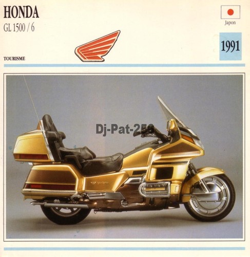 Fiche moto honda gl - gl, 1500