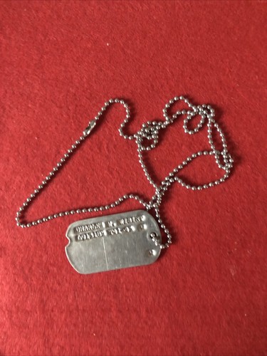Ww2 army dog tag plaque - ww2,
