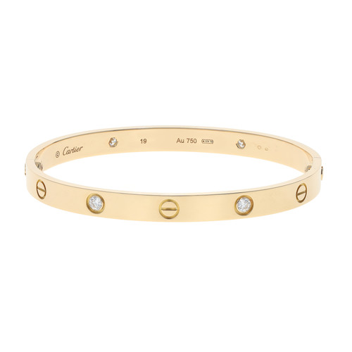 Cartier love 18k yellow gold - yellow,