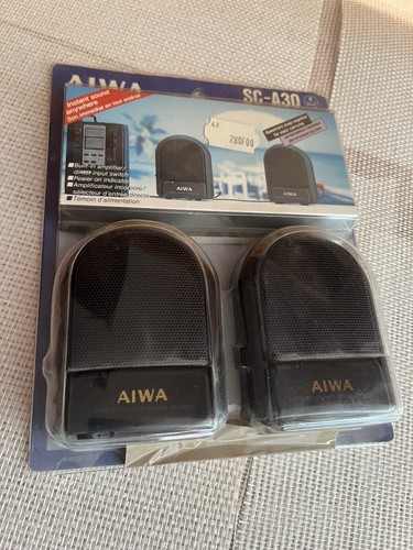 Aiwa active mini speakers - aiwa,